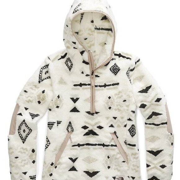 The North Face Hoodie Womens Large Campshire Nordic Cozy Fleece - Picture 2 of 11